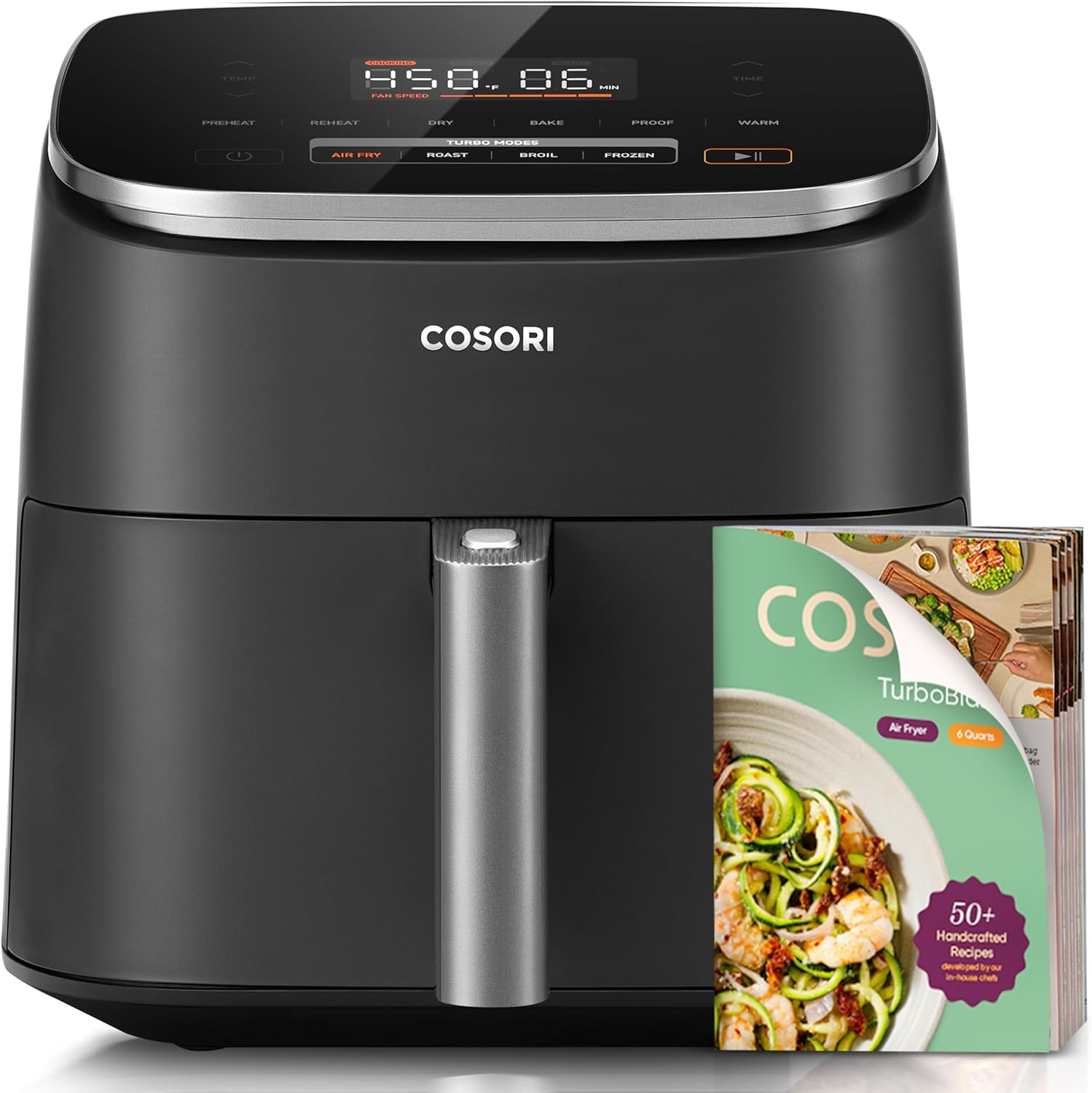Instant Vortex Plus 6QT Air Fryer 6-in-1 Functions with ClearCook Window